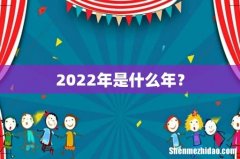 2022年是什么年？