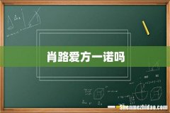 肖路爱方一诺吗