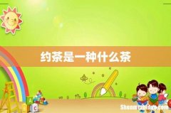约茶是一种什么茶
