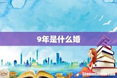 9年是什么婚