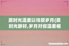 愿时光静好,岁月对你温柔相待,,,是什么意思 愿时光温柔以待愿岁月