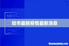 哈市最新疫情最新消息