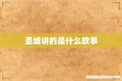 圣墟讲的是什么故事