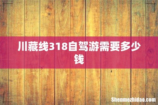 川藏线318自驾游需要多少钱
