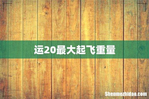 运20最大起飞重量