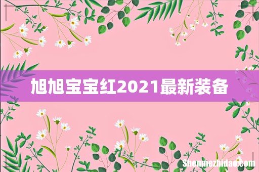旭旭宝宝红2021最新装备
