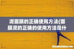 面膜泥的正确的使用方法是什么？能不能天天用？玉竹活肤面膜泥怎么样？ 泥面膜的正确使用