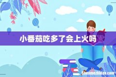 小番茄吃多了会上火吗
