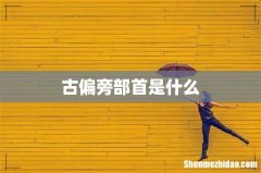 古偏旁部首是什么