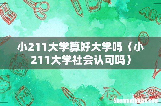 小211大学社会认可吗 小211大学算好大学吗
