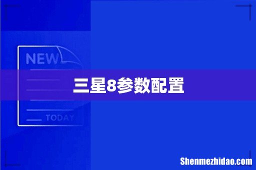 三星8参数配置