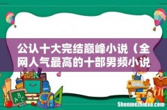 全网人气最高的十部男频小说 公认十大完结巅峰小说