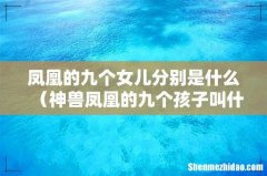 神兽凤凰的九个孩子叫什么名字 凤凰的九个女儿分别是什么