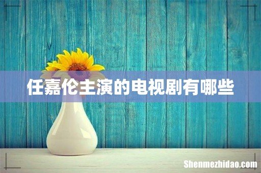 任嘉伦主演的电视剧有哪些