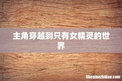 主角穿越到只有女精灵的世界