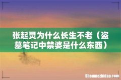 盗墓笔记中禁婆是什么东西 张起灵为什么长生不老