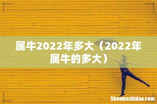 2022年属牛的多大 属牛2022年多大