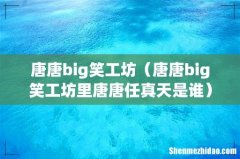 唐唐big笑工坊里唐唐任真天是谁 唐唐big笑工坊