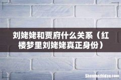 红楼梦里刘姥姥真正身份 刘姥姥和贾府什么关系