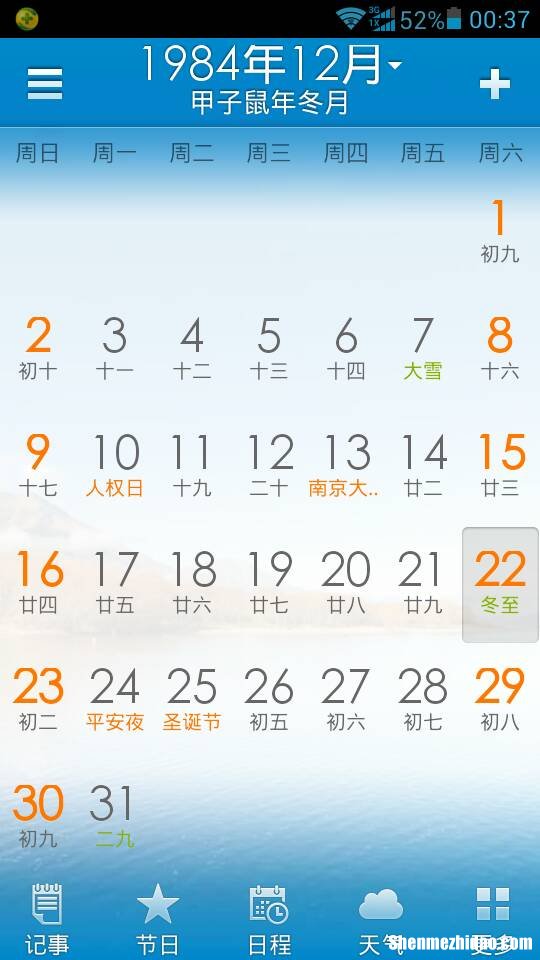1984年阴历3月12日阳历是多少
