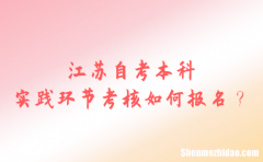 实践环节考什么 实践环节考什么证书
