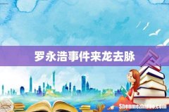 罗永浩事件来龙去脉