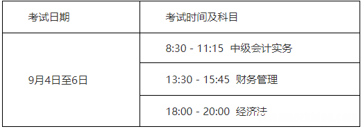 郑州中级会计什么时候考试 郑州中级会计什么时候考试啊