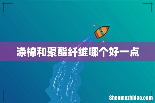 涤棉和聚酯纤维哪个好一点