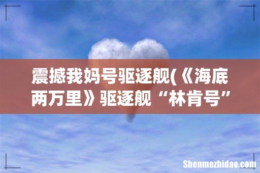 《海底两万里》驱逐舰“林肯号”上,哪一次经历让你觉得最惊险?写写你的阅读感受。 震撼我妈号驱逐舰