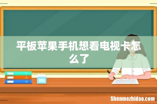 平板苹果手机想看电视卡怎么了