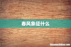 春风象征什么