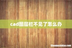 cad图层栏不见了怎么办