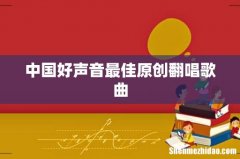 中国好声音最佳原创翻唱歌曲