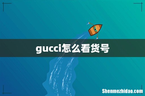gucci怎么看货号