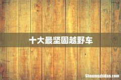 十大最坚固越野车