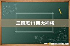 三国志11四大神将