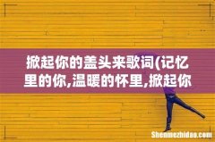 记忆里的你,温暖的怀里,掀起你盖头盖,伤到我的心，是哪首歌的歌词 掀起你的盖头来歌词