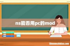 ns能否用pc的mod