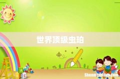 世界顶级虫珀