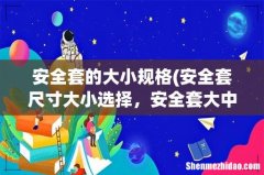 安全套尺寸大小选择，安全套大中小号尺寸 安全套的大小规格