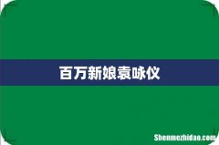 百万新娘袁咏仪