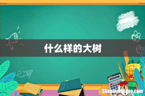 什么样的大树
