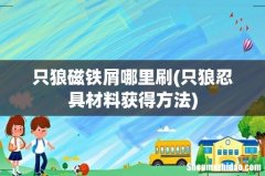 只狼忍具材料获得方法 只狼磁铁屑哪里刷