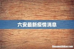 六安最新疫情消息
