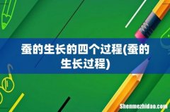 蚕的生长过程 蚕的生长的四个过程
