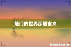 楚门的世界深层含义
