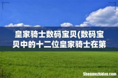 数码宝贝中的十二位皇家骑士在第几部中出现啊？ 皇家骑士数码宝贝