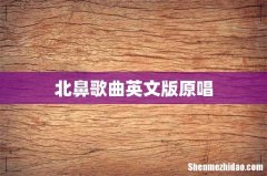 北鼻歌曲英文版原唱
