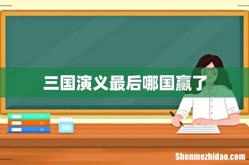 三国演义最后哪国赢了