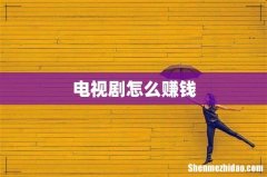 电视剧怎么赚钱